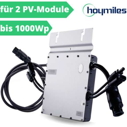 Hoymiles HM-800 Microwechselrichter für bis zu 2 PV-Module für Balkonkraftwerk
