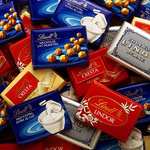 Lindt Schokolade Swiss Napolitains | 1 kg | Vollmilchschokoladen Mini Tafeln: Milch-Nuss, LINDOR Milch, Cresta, Weiß, Crémant [PRIME]