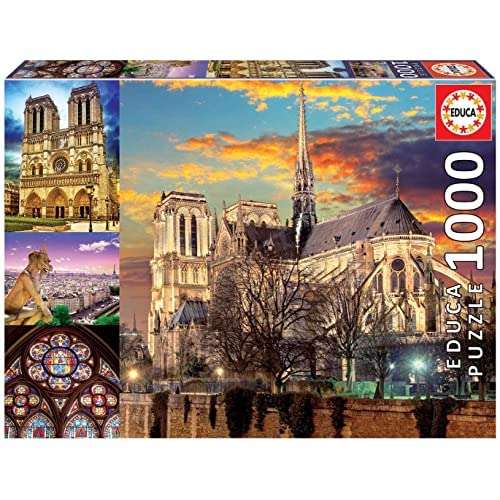 Educa Notre Dame Collage, 1000 Teile Puzzle ab 10 Jahren/Cyber Kapriolen, 1000 Teile 6,45€ (Prime)