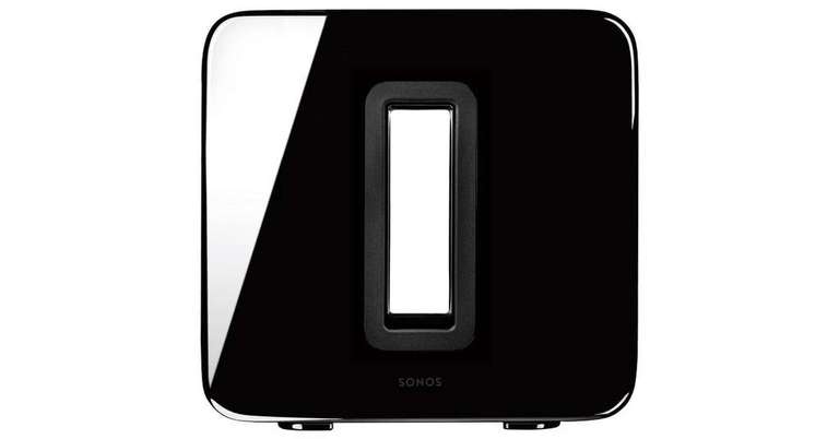 Sonos Sub 2. Generation, generalüberholt, schwarz und weiß 449€ inklusive Versand