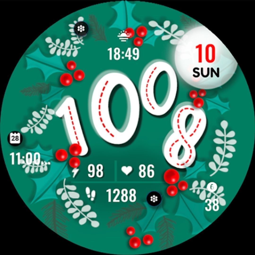 ML2U 148 Watch Face [WearOS Watchface][Google Play Store]