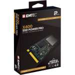 Emtec X400 SSD Power Pro 2 TB (PCIe 4.0 x4, NVMe, M.2 2280)