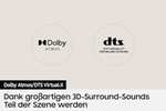 Samsung HW-Q64GC 3.1-Kanal Q-Soundbar mit Subwoofer, Dolby Atmos/DTS Virtual:X, Q-Symphony, Adaptive Sound Lite