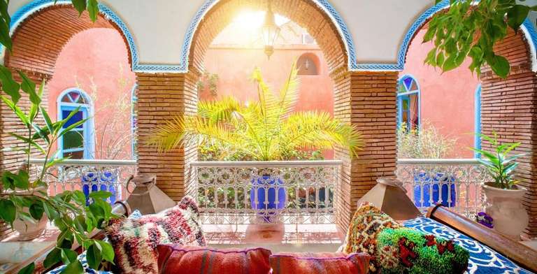 Marokko: Riad Persephone in Marrakesch für 162€ für 3 Nächte inklusive Frühstück | für 2 Personen | 54€ pro Nacht | inkl. Willkommenstee