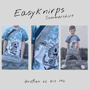 [Schnittmuster | Freebie Friday] Easy Knips - Sommershirt | Herr knirps & das Himbeermädchen