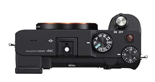 Body Sony Alpha 7C Spiegellose E-Mount Vollformat-Digitalkamera ILCE-7C (24,2 MP, 7,5cm (3 Zoll) Touch-Display, Echtzeit-AF)