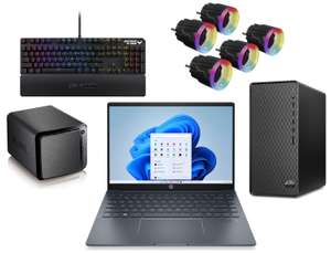 NBB-Wochenangebote [04/24]: z.B. HP Pavilion Plus 14 Laptop | ASUS K3 Tastatur | Shelly Plug S | ZyXEL NAS542 | HP Desktop M01-F3102ng