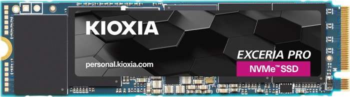 [NBB] - KIOXIA EXCERIA PRO NVMe SSD 2TB M.2 2280 PCIe 4.0 x4 (Read 7300MB/s Write 6300MB/s SLC-Cached) passend für Ps5