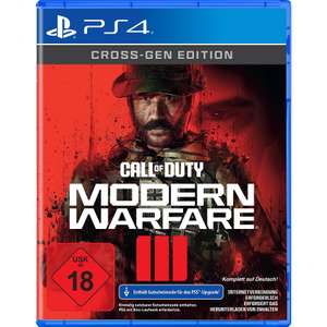 Call of Duty Modern Warfare 3 PS4 inkl. upgrade auf PS5 (Abholung)