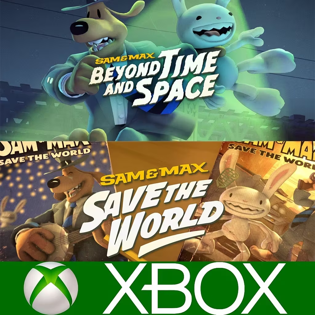 Sam & Max Save the World / Sam & Max: Beyond Time and Space je ►1,80€ [NO] / 3,29€ [DE] | Xbox One / Xbox Series X|S