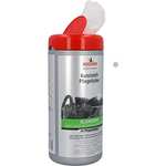 NIGRIN Kunststoff-Pflege-Tücher glänzend, feuchte Tücher für Kunststoff- und Vinyoberflächen im Fahrzeug-Innenraum, 36 Stück (Prime)
