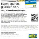- Lokal IKEA Hannover EXPO-Park - Coupon in Höhe des Restaurantbons ab 20€ (einlösbar ab 100€) + 20% im Schwedenshop ab 20€