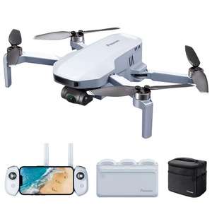 NEUE Potensic ATOM 4K Fly More - GPS Drohne mit 3-Achsen-Gimbal, C0 Zertifizierung; Waypoints Folgen/QuickShots/RTH, 3x32min Flugzeit, 249g