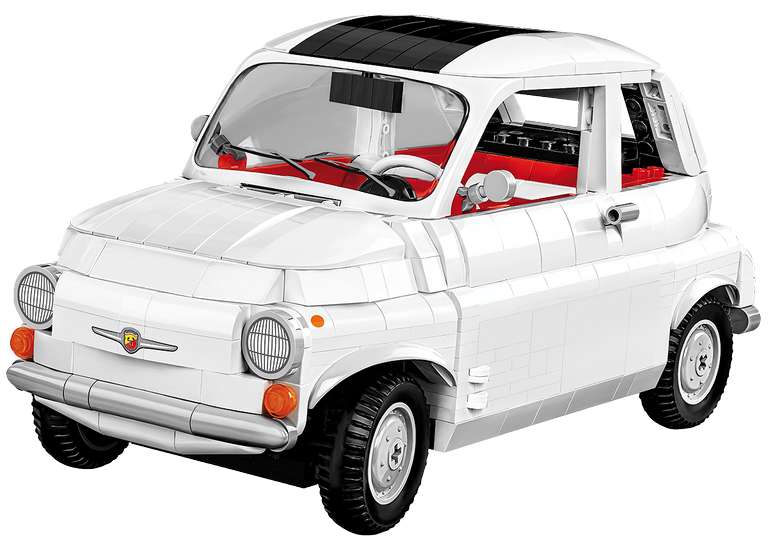 COBI Fiat Abarth 595 (24354) 53,22 €, mit Payback für 47,92 € oder mit BestChoice 44,70 €/1.091 Klemmbausteine [Thalia Newsletter-personal.]