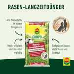 COMPO Rasendünger mit 3 Monaten Langzeitwirkung - Frühjahr - Rasendünger - COMPO Rasen-Langzeitdünger - 20 kg für 800 m² (Prime)