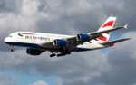 Flüge: Singapur [Apr.-Jun.] ab Brüssel mit British Airways im A380 (Strecke ab/bis London) 516€ für Hin- & Rückflug