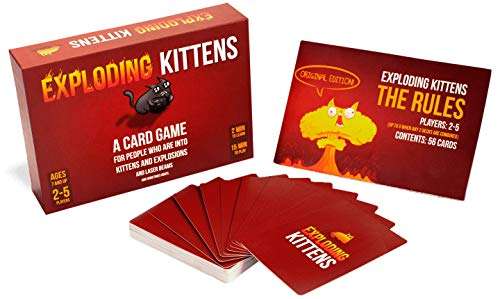 [Amazon Prime] Exploding Kittens - Kartenspiel - ab 7 Jahren