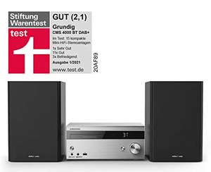 [Amazon & Otto Up+] Grundig CMS 4000 Microanlage (Digitalradio (DAB), UKW mit RDS, 100 W), MP3, CD