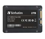 Verbatim Vi550 S3 2TB 2.5 Zoll SATA 6Gb/s Interne Solid-State-Drive, Versandkostenfrei
