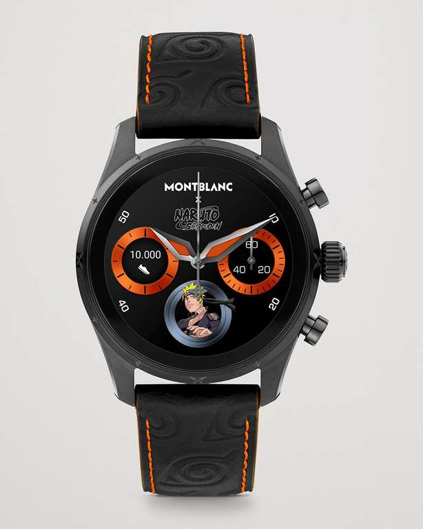 [Bestpreis] Montblanc Luxus Smartwatch Summit 3 x Naruto (mit Wear OS 3)