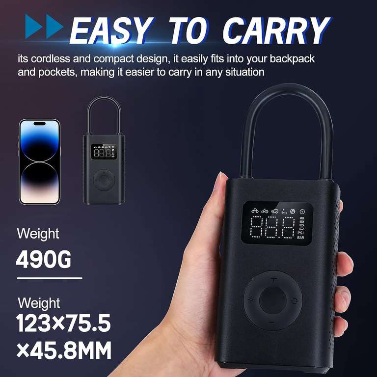 [DHgate] Xiaomi Mijia Portable Air Compressor 2