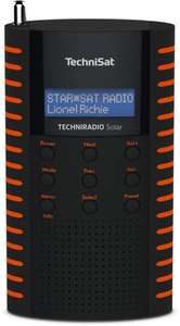 TechniSat TechniRadio Solar tragbares DAB Radio (DAB+, UKW, Kopfhöreranschluss, Aufladung über Solarpanel)