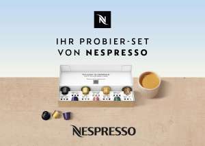 [Schick mir eine Probe] Gratis Nespresso Probierset