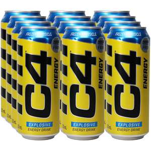 C4 Frozen Bombsickle Energy Drink 12x500ml 3€ zzgl. Pfand (MHD 17.7.) / MBW 25€