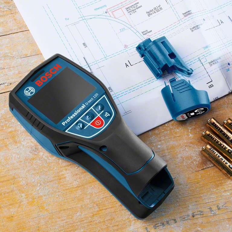 Bosch Professional Ortungsgerät D-tect 120, 1 x Akku, Ladegerät, L-BOXX Amazon PRIME