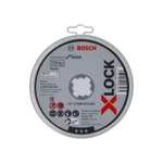 10 Stück Bosch Professional Trennscheibe Inox XLOCK ( Ø115 mm, 1 mm) / 1x Trennscheibe Metall ( 2,5mm, Ø115 mm) für 1,09€ (Prime)