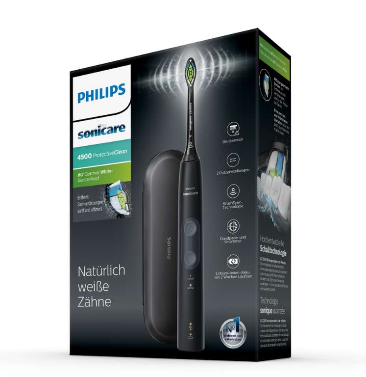 Philips Sonicare ProtectiveClean 4500 HX6830 - mit 10% App für 62,29!