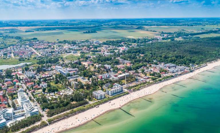 Polnische Ostseeküste: Baltin Blu Aparthotel inkl. Halbpension und Wellness ab 71 € für 2 Personen / bis Dezember