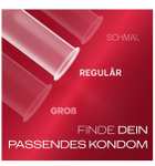 40er Pack Durex Gefühlsecht Classic Kondome – Perfekter Sitz & leichtes Abrollen