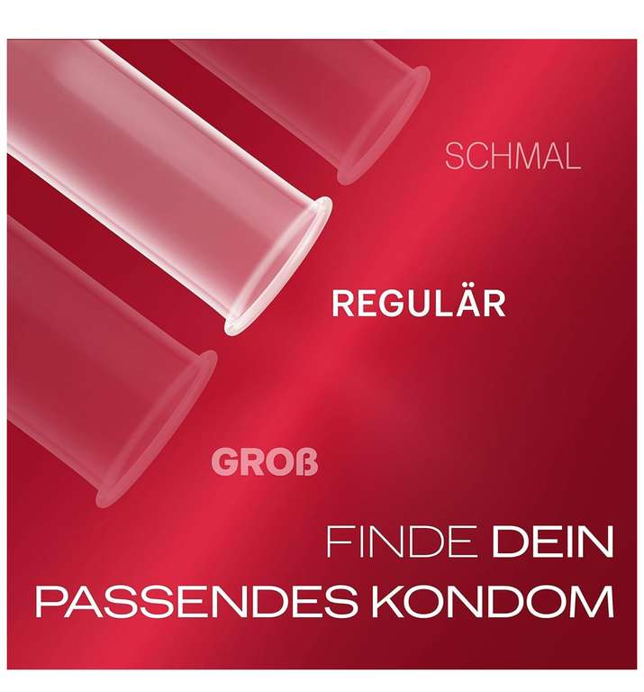 40er Pack Durex Gefühlsecht Classic Kondome – Perfekter Sitz & leichtes Abrollen