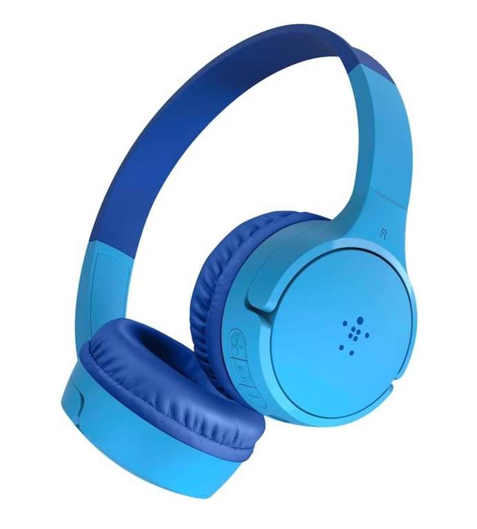 Belkin SoundForm Mini Bluetooth Drahtloser On-Ear-Kopfhörer für Kinder pink oder blau 3€ Mindermengenzuschlag
