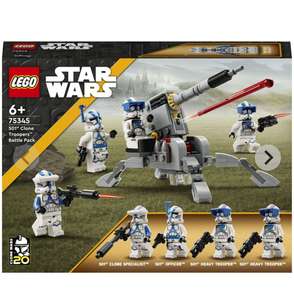 Lego Sets z.B. Star Wars Clone Troopers Battle Pack 75345, Duplo - Obst- und Gemüse-Traktor 10982, Ninjago 71768, Aldi Süd