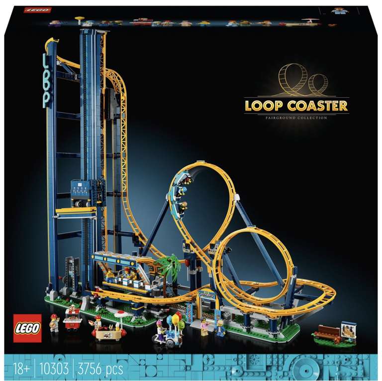 LEGO Icons Set 10303 Looping-Achterbahn
