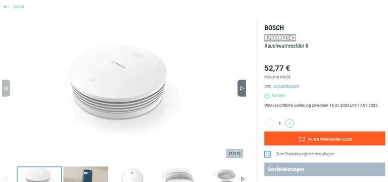 Bosch Smart Home Relais, Auf Lager