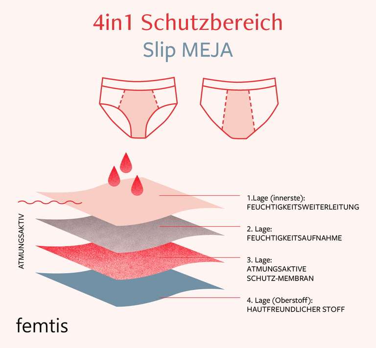 femtis Periodenunterwäsche: 15 % Rabatt auf ALLE Panties im Pre-Sale