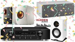 Geburtstag bei Hidden Audio: 20% auf passive Lautsprecher und Zubehör & 10% auf Elektronik, Sets und Merchandise (außer B-Ware)