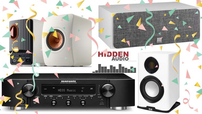 Geburtstag bei Hidden Audio: 20% auf passive Lautsprecher und Zubehör & 10% auf Elektronik, Sets und Merchandise (außer B-Ware)