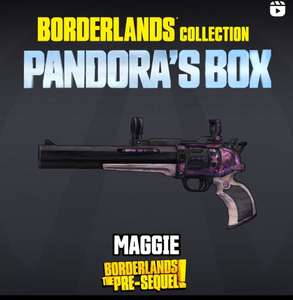 [PC, Epic, Steam Xbox, Playstation, Nintendo Switch] Borderlands The Pre Sequel Maggie Pistole SHiFT-Code