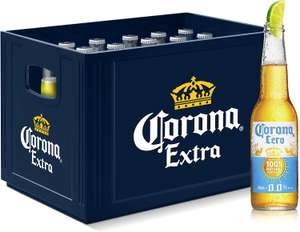 Alkoholfreies Bier, Wein & Spirituosen bei Amazon im Angebot: z.B. Corona 0,0% Kasten für 23,49€ oder Franziskaner Kasten für 13,99€