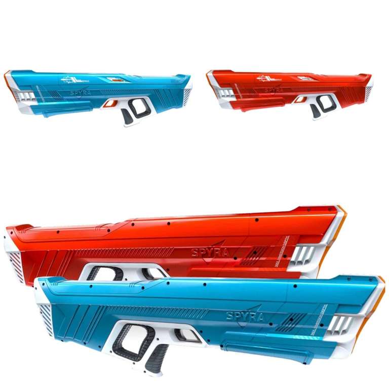 SPYRA SpyraThree, Wasserpistole in zwei Farben für 139,90€ | Spyra SpyraTwo - Duel Set, Wasserpistolen für 209€ [Alternate]