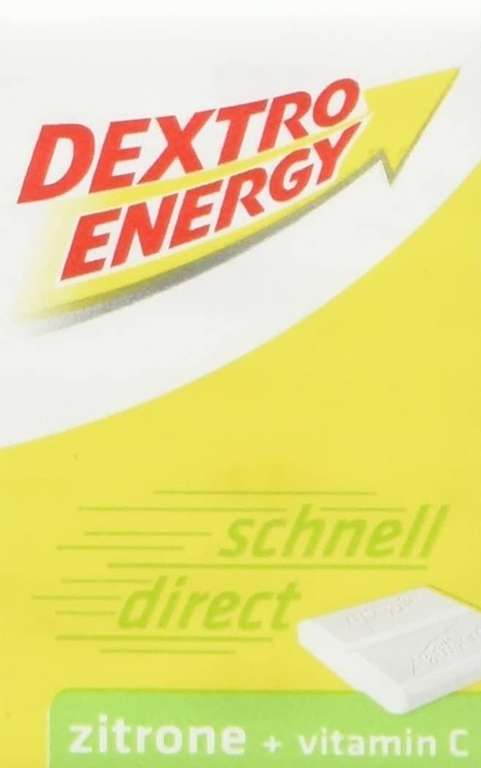 Dextro Energy Würfel Zitrone / Je 8 Dextrose-Täfelchen - Prime
