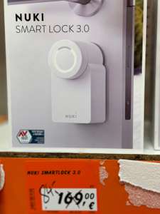 Nuki Smart Lock 3.0 weiß Lokal? Bauhaus Mannheim
