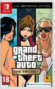 [Amazon UK] GTA / Grand Theft Auto Definitive Edition - Nintendo Switch
