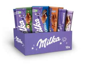 Milka Selection Box 1 kg I 10 Schokoladentafeln á 100g (Prime)