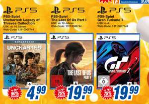 [Lokal | Expert HEM | PS5] Uncharted: Legacy of Thieves Collection 4,99€ | The Last Of Us Part I oder Gran Turismo 7 je 19,99€