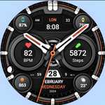 WFP 325 Modern watch face [WearOS Watchface][Google Play Store]